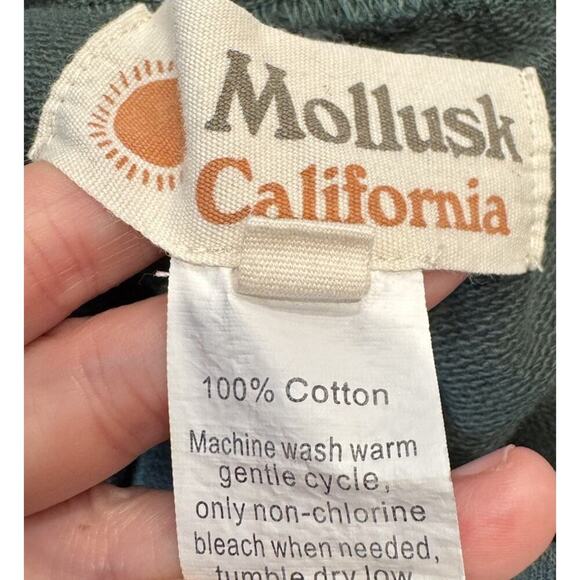 Mollusk California Size XS Women’s Green Sweats Sweatpants Drawstring Comfy - Picture 6 of 7